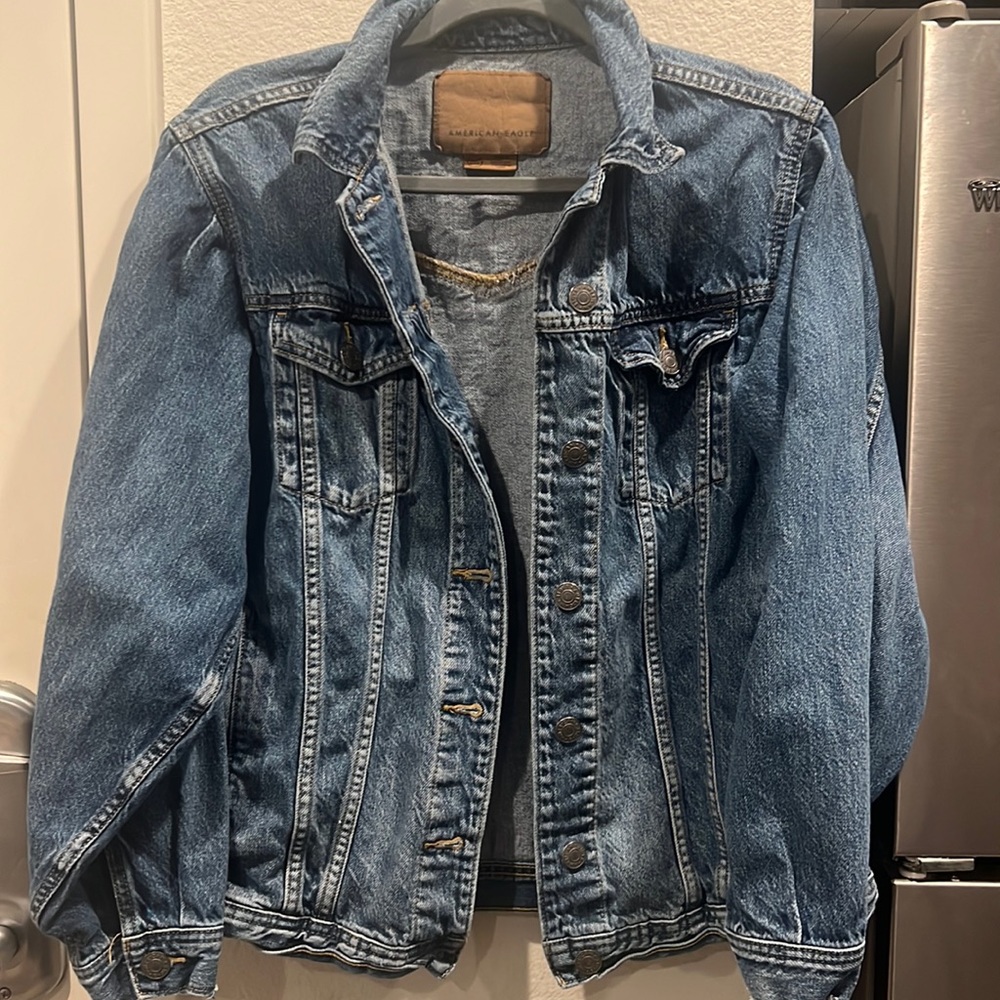 American Eagle oversized jean jacket